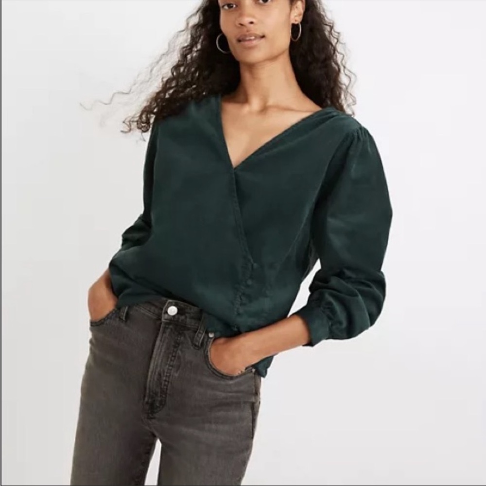 Madewell corduroy top